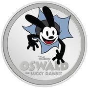 2 Dollars - Charles III Oswald the Lucky Rabbit, Niue, 2023 reverse image