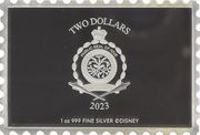 2 Dollars - Charles III Snow White and the Seven Dwarfs obverse image