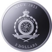 2 Dollars - Charles III Equilibrium obverse image