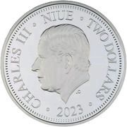 2 Dollars - Charles III Patchwork Platypus obverse image