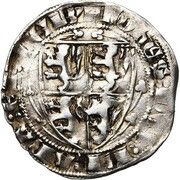 ½ Groat - John III Shield type, Leuven obverse image