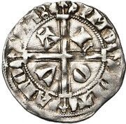 ½ Groat - John III Shield type, Leuven, Belgium, 1329-1337 reverse image