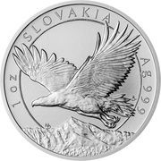 2 Dollars - Charles III Golden Eagle, Niue, 2023 reverse image