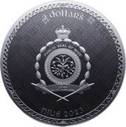 2 Dollars - Charles III Scottish Unicorn obverse image