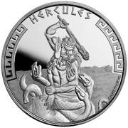 2 Dollars - Charles III Hercules, Niue, 2023 reverse image