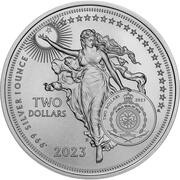 2 Dollars - Charles III Thomas Edison obverse image