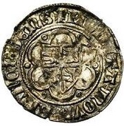 ½ Groat - Joanna and Wenceslas obverse image