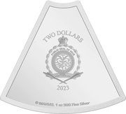 2 Dollars - Charles III Captain Marvel obverse image