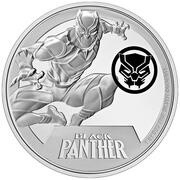 2 Dollars - Charles III Black Panther, Niue, 2023 reverse image