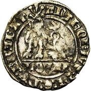 ½ Groat - Antoine of Burgundy obverse image