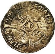 ½ Groat - Philip the Good, Belgium, 1454-1467 reverse image