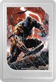 2 Dollars - Charles III Deathstroke, Niue, 2023 reverse image