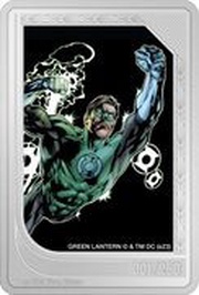 2 Dollars - Charles III Green Lantern, Niue, 2023 reverse image