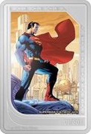 2 Dollars - Charles III Superman, Niue, 2023 reverse image