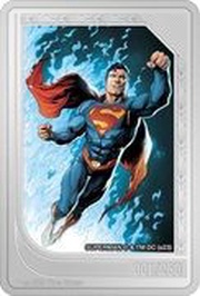 2 Dollars - Charles III Superman, Niue, 2023 reverse image