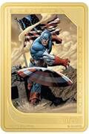 2 Dollars - Charles III Captain America, Niue, 2023 reverse image