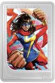 2 Dollars - Charles III Ms. Marvel, Niue, 2023 reverse image