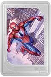 2 Dollars - Charles III Spider-Man, Niue, 2023 reverse image