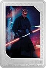 2 Dollars - Charles III Darth Maul, Niue, 2023 reverse image