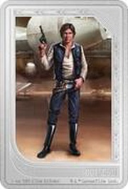2 Dollars - Charles III Han Solo, Niue, 2023 reverse image