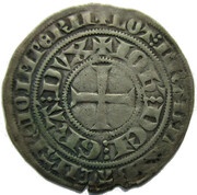 Groat "Quadrilobe" - John III, Belgium, 1344 reverse image