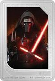 2 Dollars - Charles III Kylo Ren, Niue, 2023 reverse image