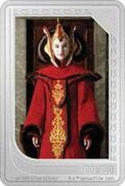 2 Dollars - Charles III Padmé Amidala, Niue, 2023 reverse image