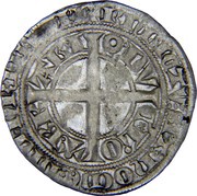 Groat "Lion" - Joanna and Wenceslas obverse image