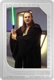 2 Dollars - Charles III Qui Gon Jinn, Niue, 2023 reverse image