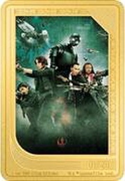 2 Dollars - Charles III Rogue One. A Star Wars Story, Niue, 2023 reverse image