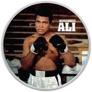 2 Dollars - Charles III Muhammad Ali, Niue, 2023 reverse image