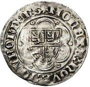 Groat - Jeanne and Wenceslas obverse image