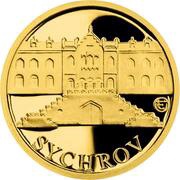 2 Dollars - Charles III Sychrov Castle, Niue, 2023 reverse image