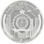 2 Dollars - Charles III Cyberpunk obverse image