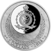 2 Dollars - Charles III Skull of Wenceslas I obverse image