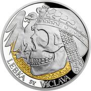 2 Dollars - Charles III Skull of Wenceslas I, Niue, 2023 reverse image