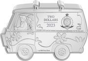 2 Dollars - Charles III Scooby-Doo obverse image