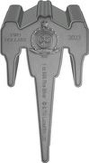 2 Dollars - Charles III Mandalorian N-1 Starfighter obverse image