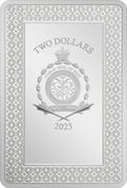 2 Dollars - Charles III Justice obverse image