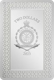 2 Dollars - Charles III The Hanged Man obverse image