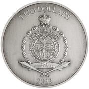 2 Dollars - Charles III Mordor obverse image