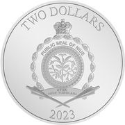 2 Dollars - Charles III Sauron obverse image