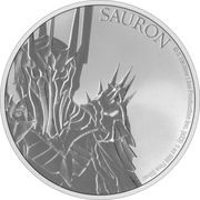 2 Dollars - Charles III Sauron, Niue, 2023 reverse image