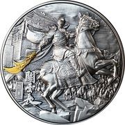 2 Dollars - Charles III Guan Yu, Niue, 2023 reverse image