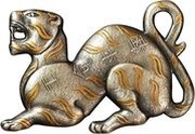 2 Dollars - Charles III Tiger tally: 2/2, Niue, 2023 reverse image