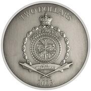 2 Dollars - Charles III Transformers: Rise of the Beasts obverse image