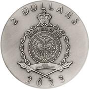 2 Dollars - Charles III Treasures of ancient civilizations II obverse image