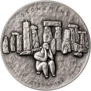 2 Dollars - Charles III Treasures of ancient civilizations II, Niue, 2023 reverse image