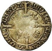 Groat "Vierlander" - Charles the Bold, Belgium, 1468-1474 reverse image