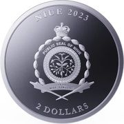 2 Dollars - Charles III Vivat Humanitas obverse image